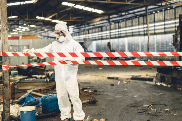Professional Crime Scene Cleanup technician working in Waverly, MI